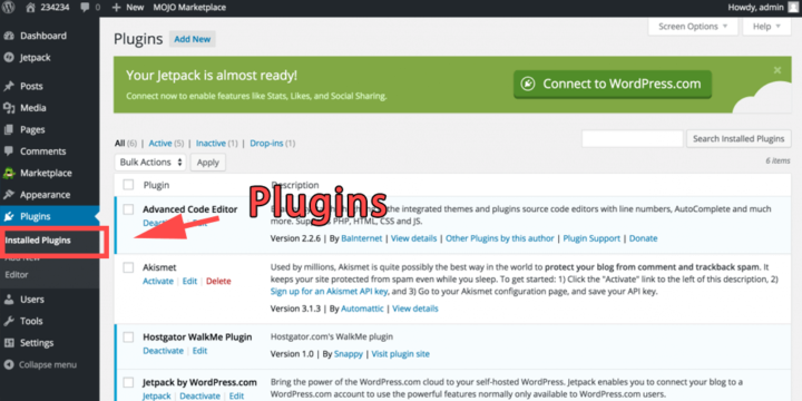 WordPress教學-基本操作-Plugins